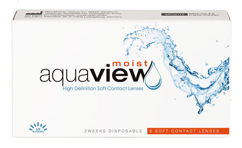 lentile AquaView Moist 2 weeks