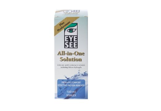 Eye See All in One solution with Hyaluronate 100 ml