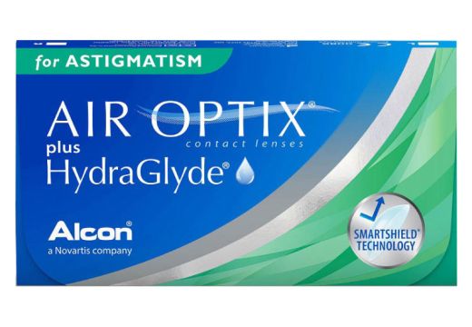 Air Optix® PLUS HydraGlyde® for Astigmatism 6 buc.