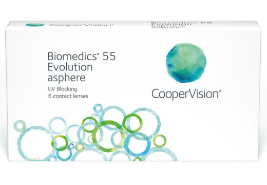 Biomedics 55 Evolution™ 6 buc. - puteri pozitive