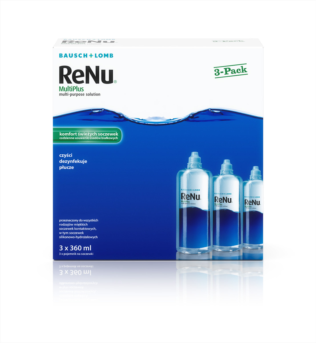 solutie ReNu Multiplus 3x360 ml